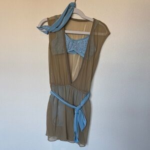 BP DESIGNS custom contemporary/lyrical dance costume- child intermediate